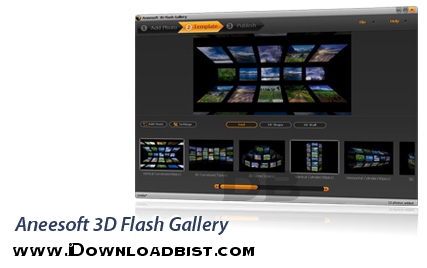 ساخت گالری های سه بعدی با Aneesoft 3D Flash Gallery v2.4