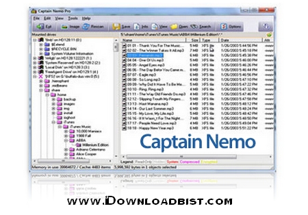 نصب فایل های سیستم با نرم افزار Captain Nemo Pro 5.10