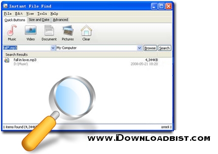 جستجوی سریع فایل ها در ویندوز با Instant File Find v1.14.0