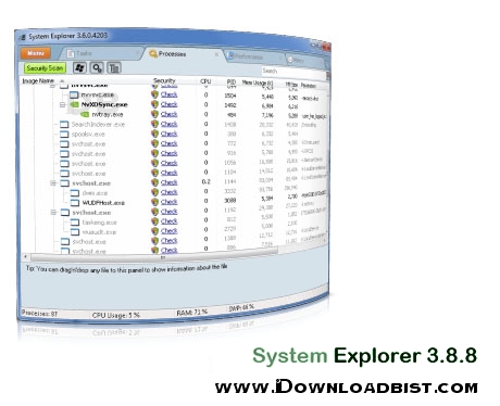نمایش اطلاعات دقیق سیستم با نرم افزار System Explorer 3.8.8